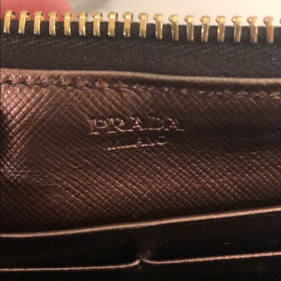 Prada Leather Zip-Around Wallet - Picture 13 of 14